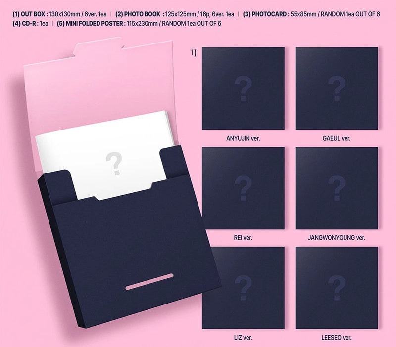 IVE [IVE SECRET] 4th EP Album DIGIPACK Ver/CD+Photo Book+Card+Poster+GIFT SEALED