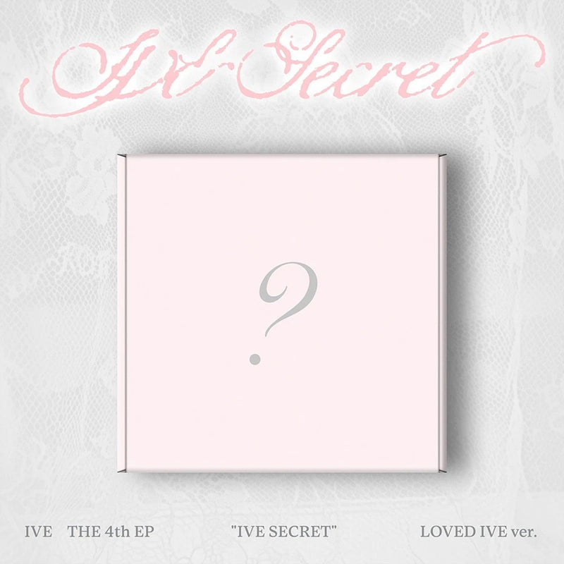 IVE [IVE SECRET] 4th EP Album LOVED IVE Ver./CD+Photo Book+Card+Poster+POB+GIFT
