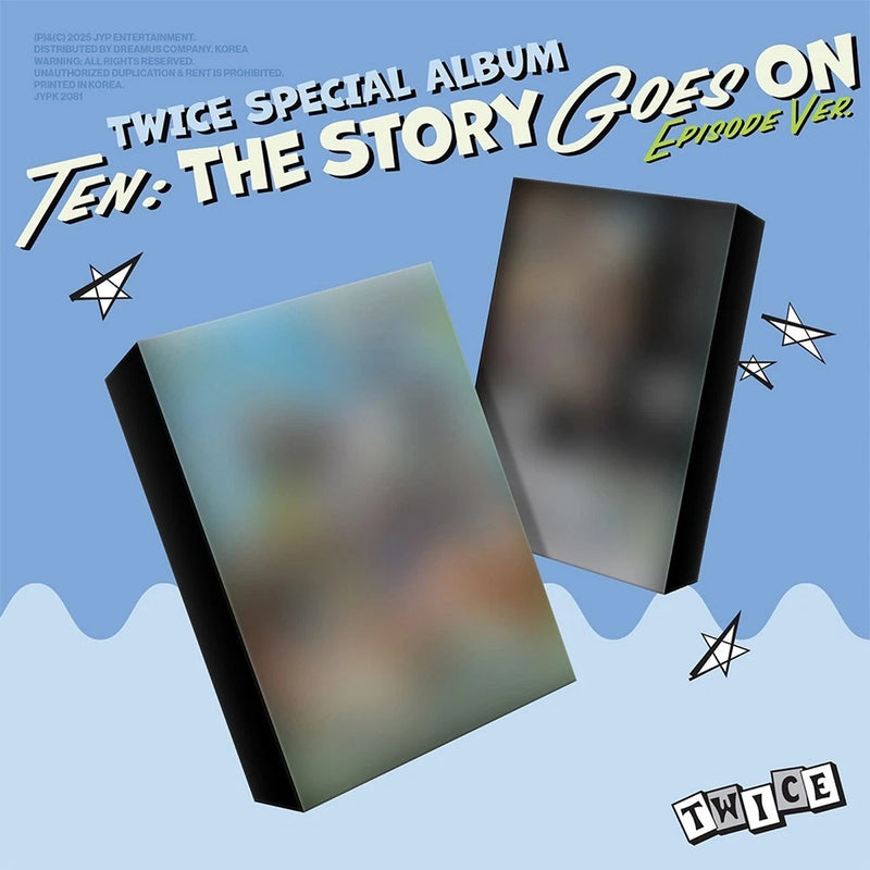 TWICE TEN:THE STORY GOES ON Special Album EPISODE Ver/CD+POSTER+Book+21 Card+POB